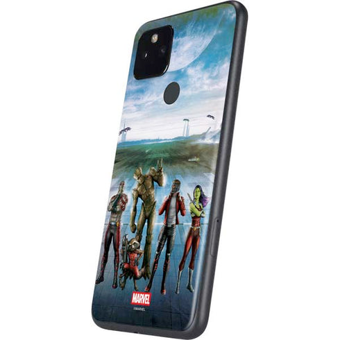 Marvel Guardians of the Galaxy Hero Squad Google Pixel 5a Skin